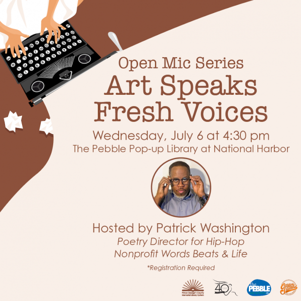 Image for event: Art Speaks: Fresh Voices