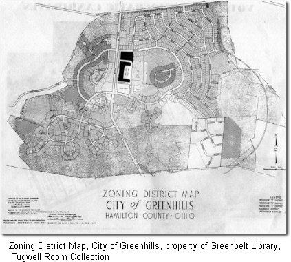 Zoning District Map, City Greenhills